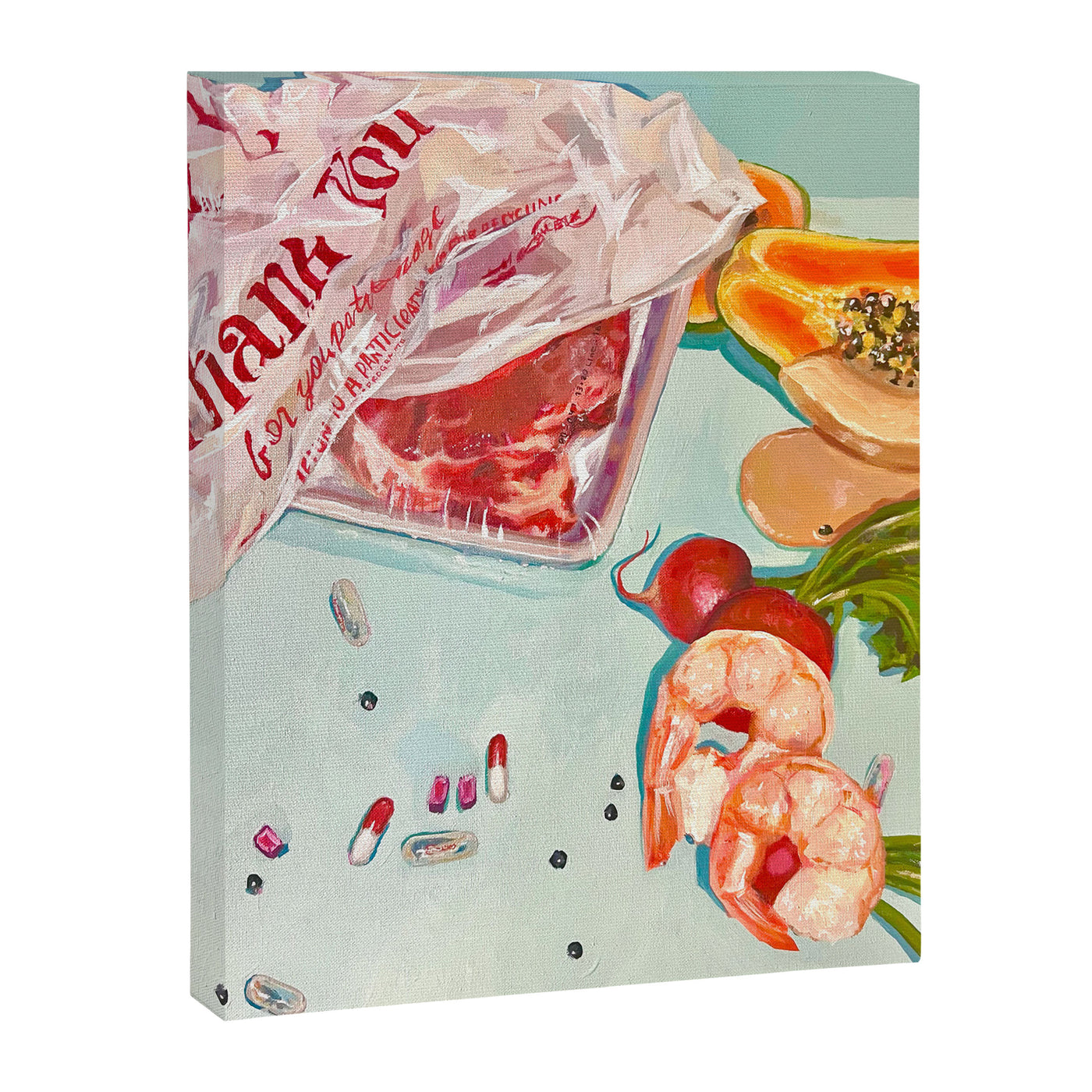 Surf and Turf Canvas Print