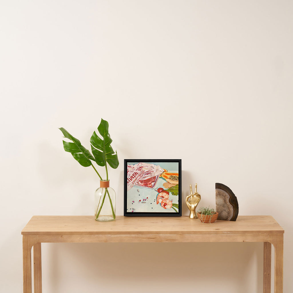 Surf and Turf Framed Canvas Print Gallery Image 3