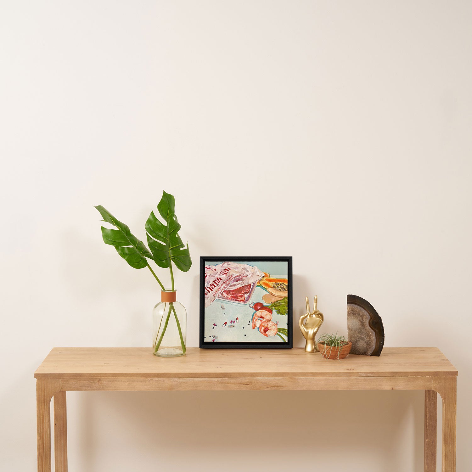 Surf and Turf Framed Canvas Print Gallery Image 3