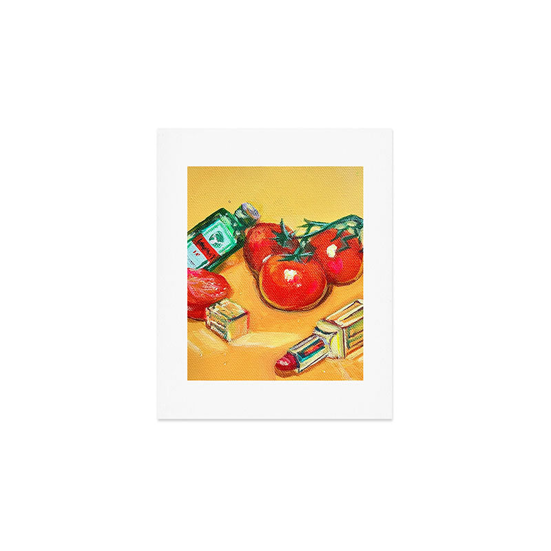 Tomato Scene Art Print Gallery Image 1