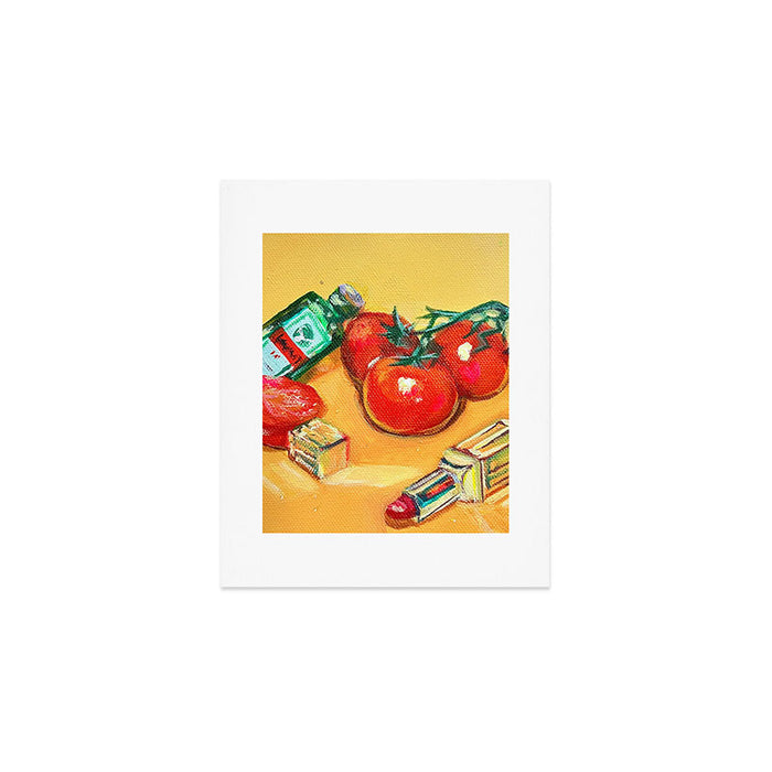 Tomato Scene Art Print Gallery Image 1