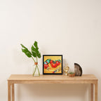 Tomato Scene Framed Canvas Print Gallery Image 3