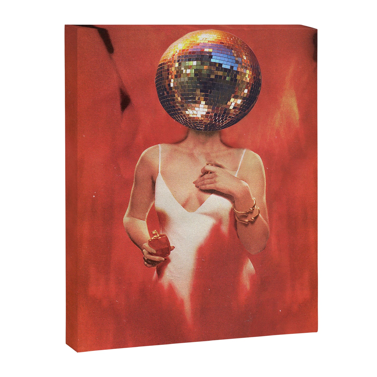 Disco Girl Canvas Print Gallery Image 3