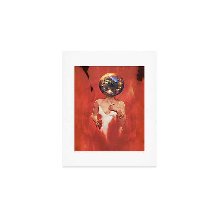 Disco Girl Art Print Gallery Image 1