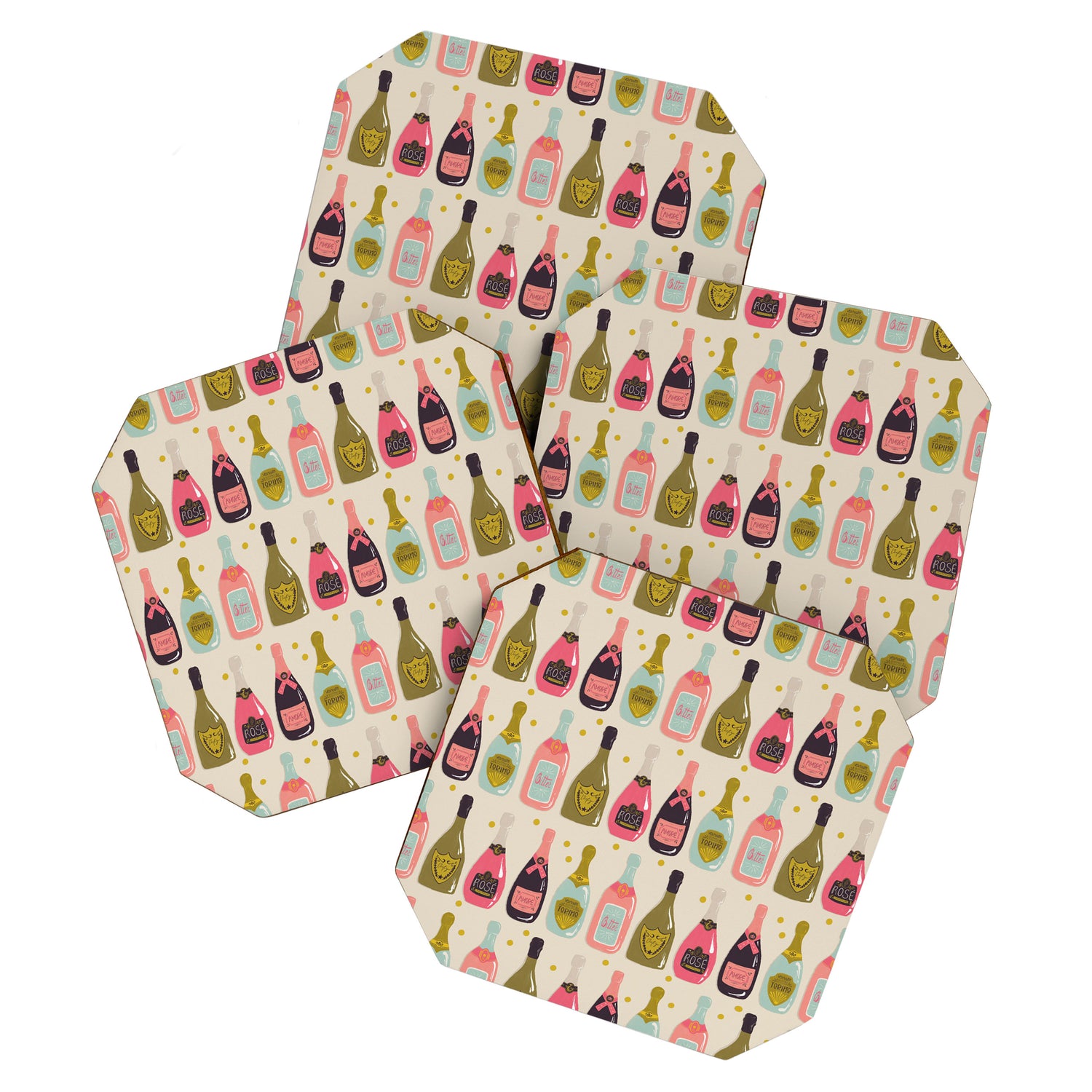 Champagne Cheers Coaster Gallery Image 1