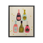 Champagne Cheers Framed Canvas Print Gallery Image 6