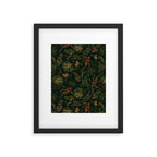 Christmas Spruce Dark Green Framed Art Print Gallery Image 5