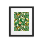 Ghost Forest Green Framed Art Print Gallery Image 5