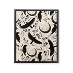Raven Tarot Light Framed Canvas Print Gallery Image 8