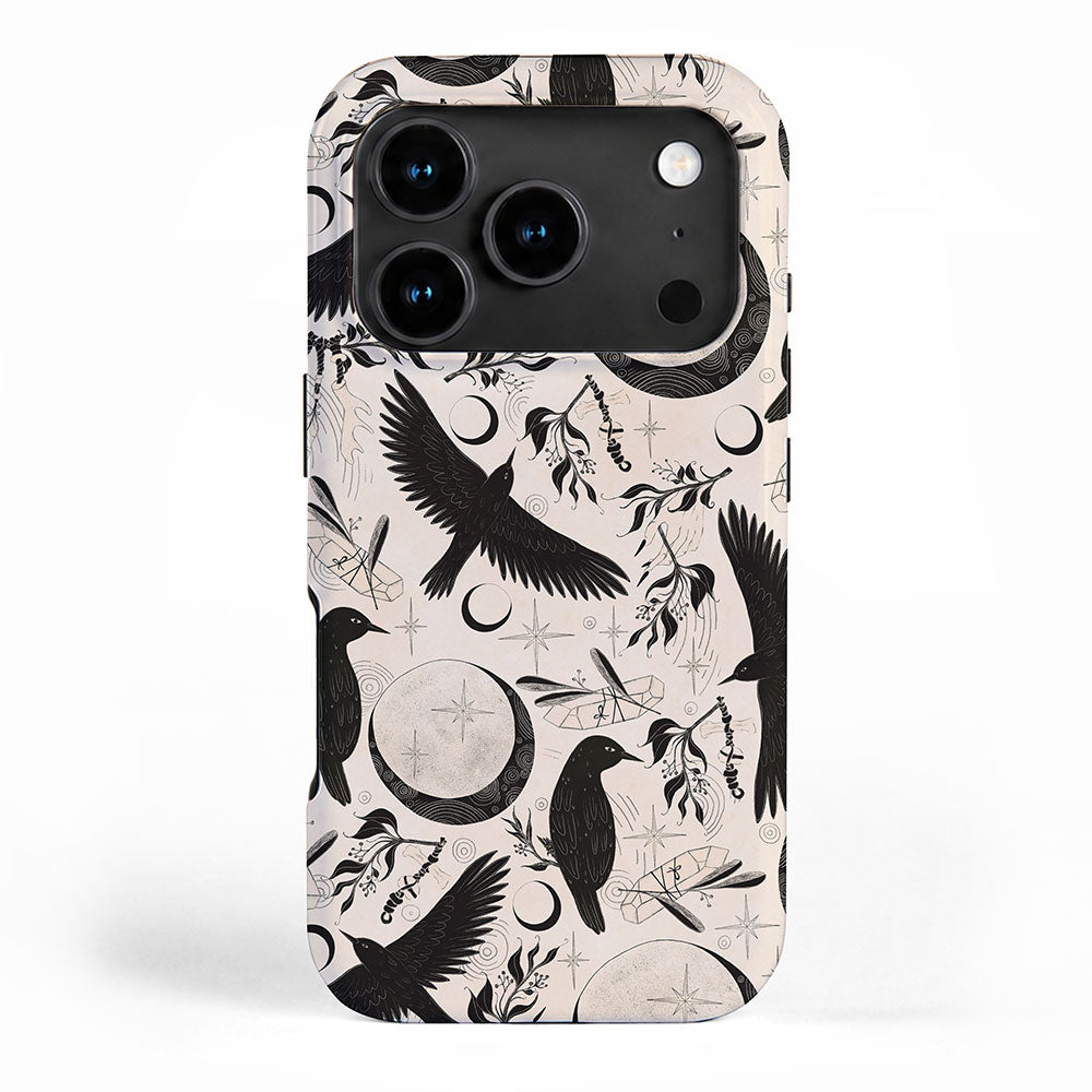 Raven Tarot Light iPhone Case Gallery Image 1