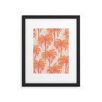 Sunset Palm Framed Art Print Gallery Image 5