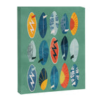 Surfboard green  Canvas Print Gallery Image 8