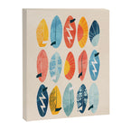 Surfboard white  Canvas Print Gallery Image 8