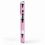 Golf Ball & Tee Pattern (Pink) iPhone Case Gallery Image 2
