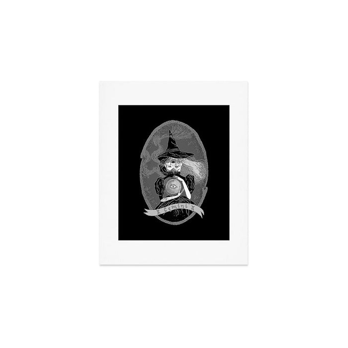 Gemini Witchy Zodiac Art Print Gallery Image 1