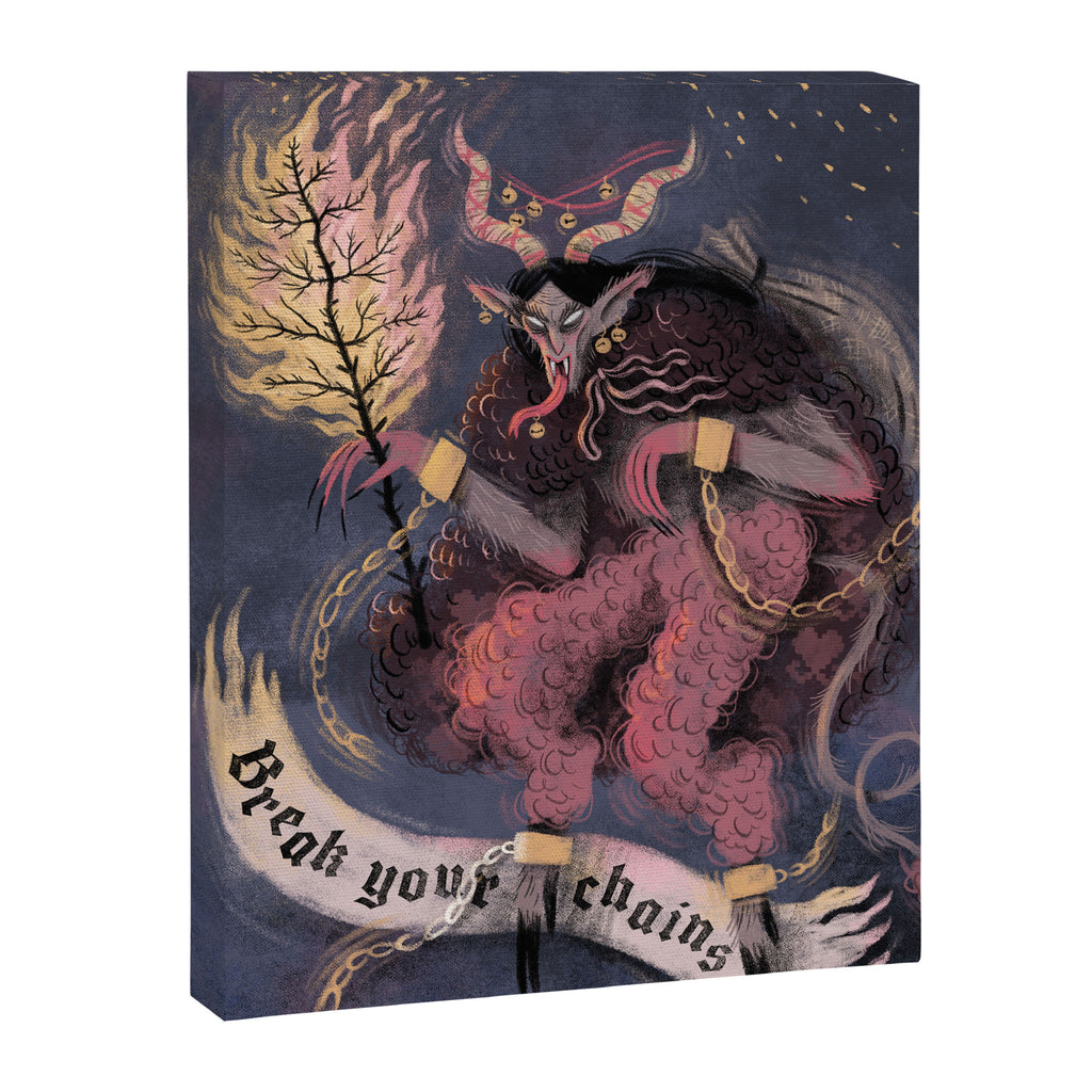 Krampus â Break your Chains! Canvas Print Gallery Image 6