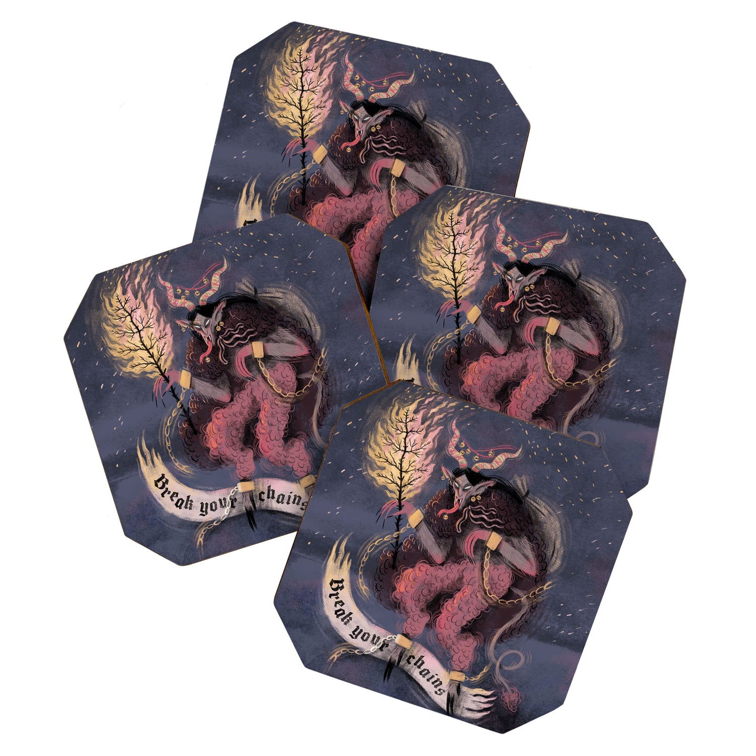 Krampus â Break your Chains! Coaster Gallery Image 1