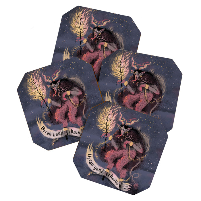 Krampus â Break your Chains! Coaster Gallery Image 1