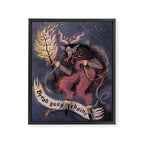 Krampus â Break your Chains! Framed Canvas Print Gallery Image 6