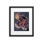 Krampus â Break your Chains! Framed Art Print Gallery Image 5