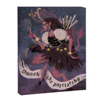 Krampus â Smash the Patriarchy Canvas Print Gallery Image 6