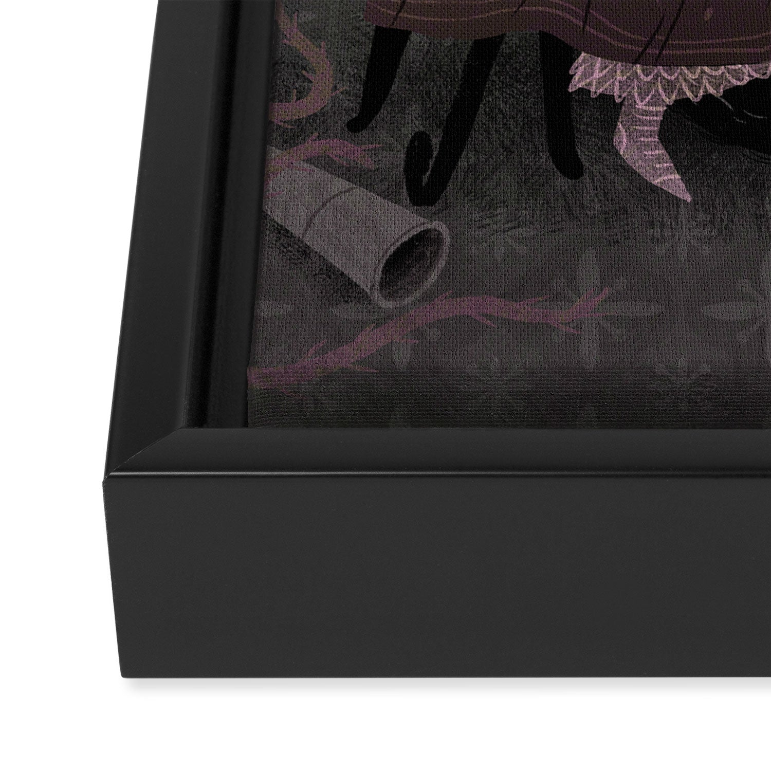 The Seance Framed Canvas Print Gallery Image 3