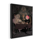 The Seance Framed Canvas Print Gallery Image 2