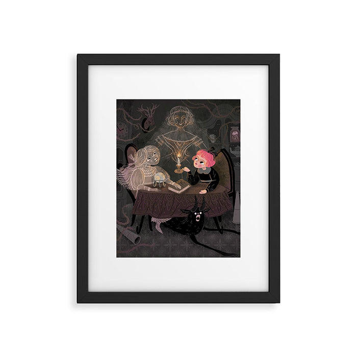 The Seance Framed Art Print Gallery Image 1