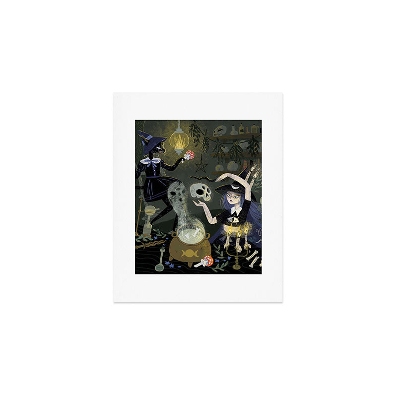 Witches and Potions Art Print Gallery Image 1