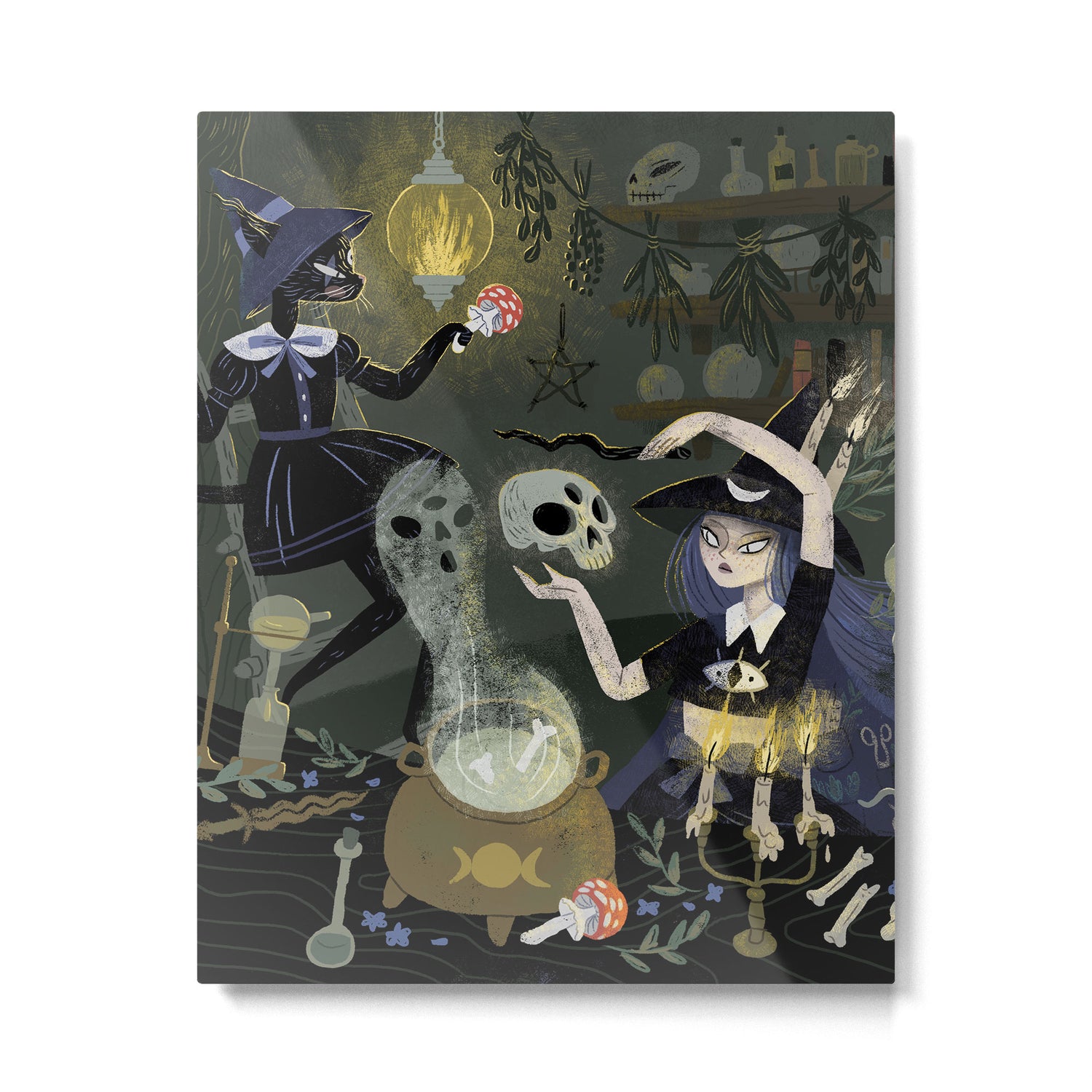 Witches and Potions Metal Print Gallery Image 6