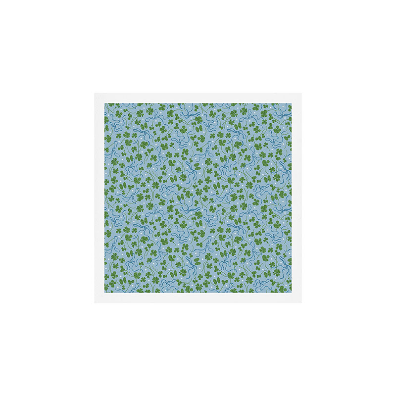 Clover Ribbon Art Print Gallery Image 1