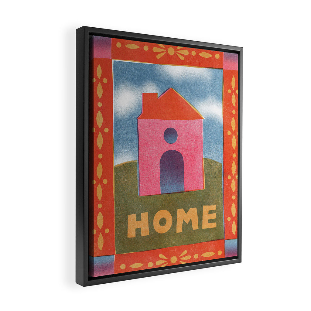 Home Riso Quilt Framed Canvas Print Gallery Image 2