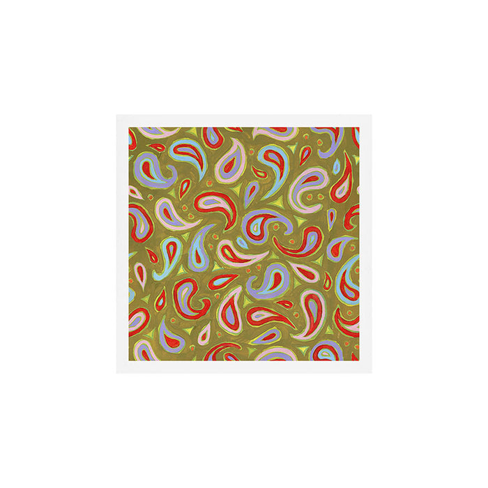 Painted Paisley Art Print Gallery Image 1