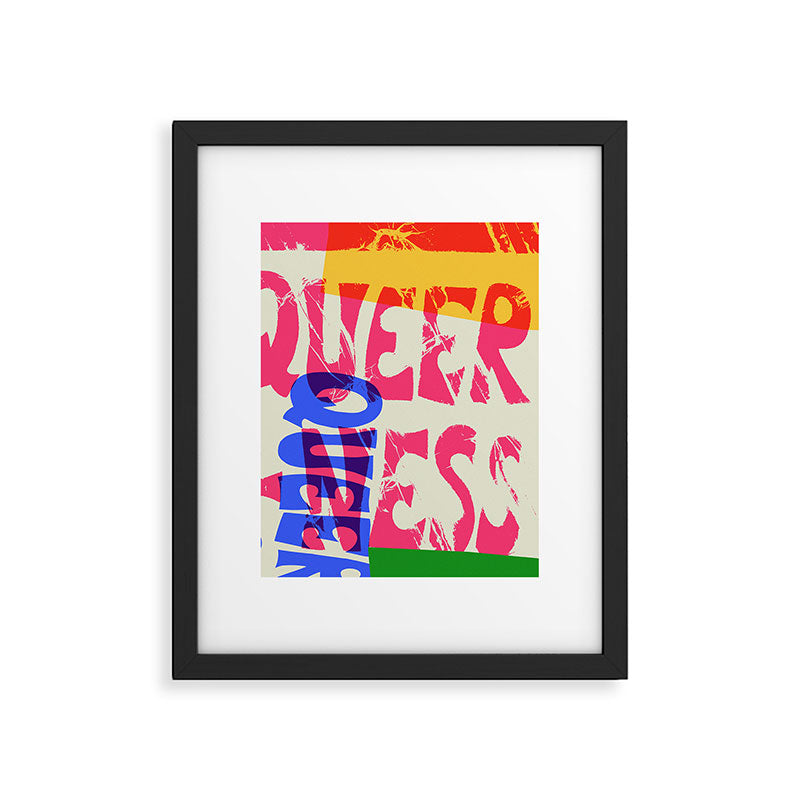 Queerness Framed Art Print Gallery Image 6