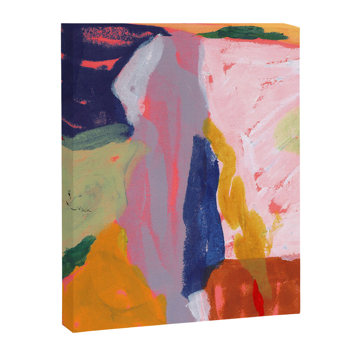 Soft Crayon Composition Canvas Print Gallery Image 12