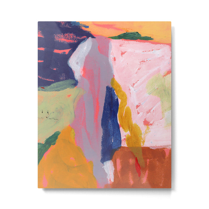 Soft Crayon Composition Metal Print Gallery Image 1