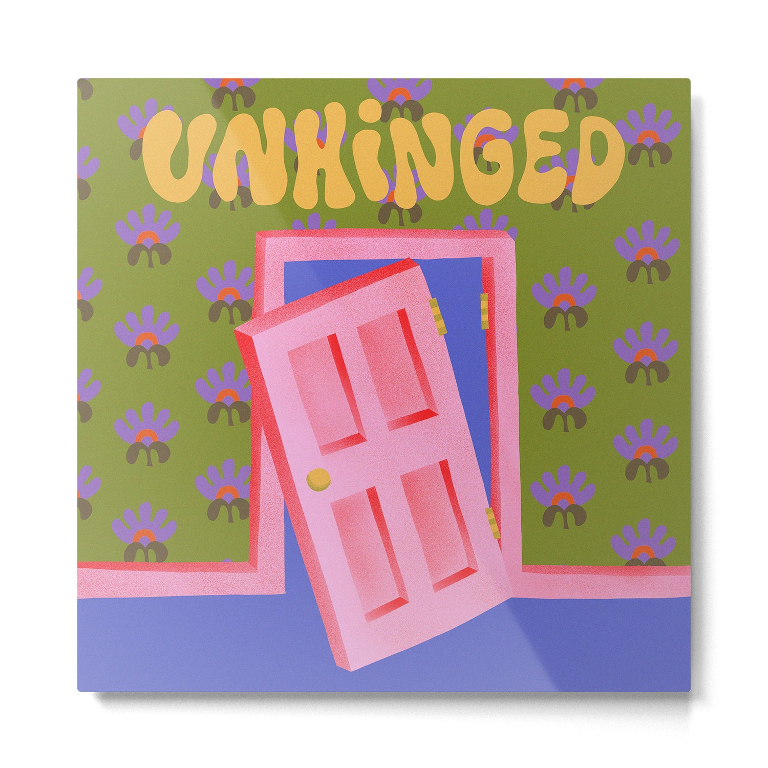Unhinged Metal Print Gallery Image 2