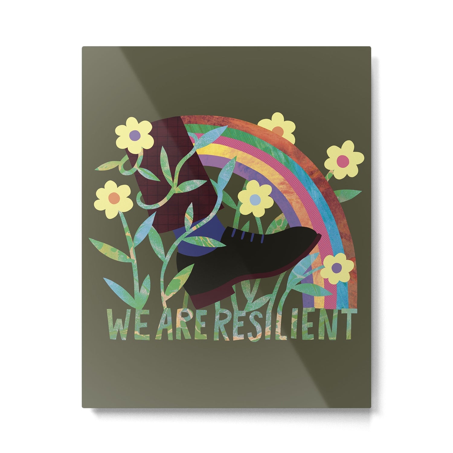 We Are Resilient Metal Print Gallery Image 6