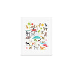 Doggie Days Art Print Gallery Image 1