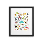 Doggie Days Framed Art Print Gallery Image 6