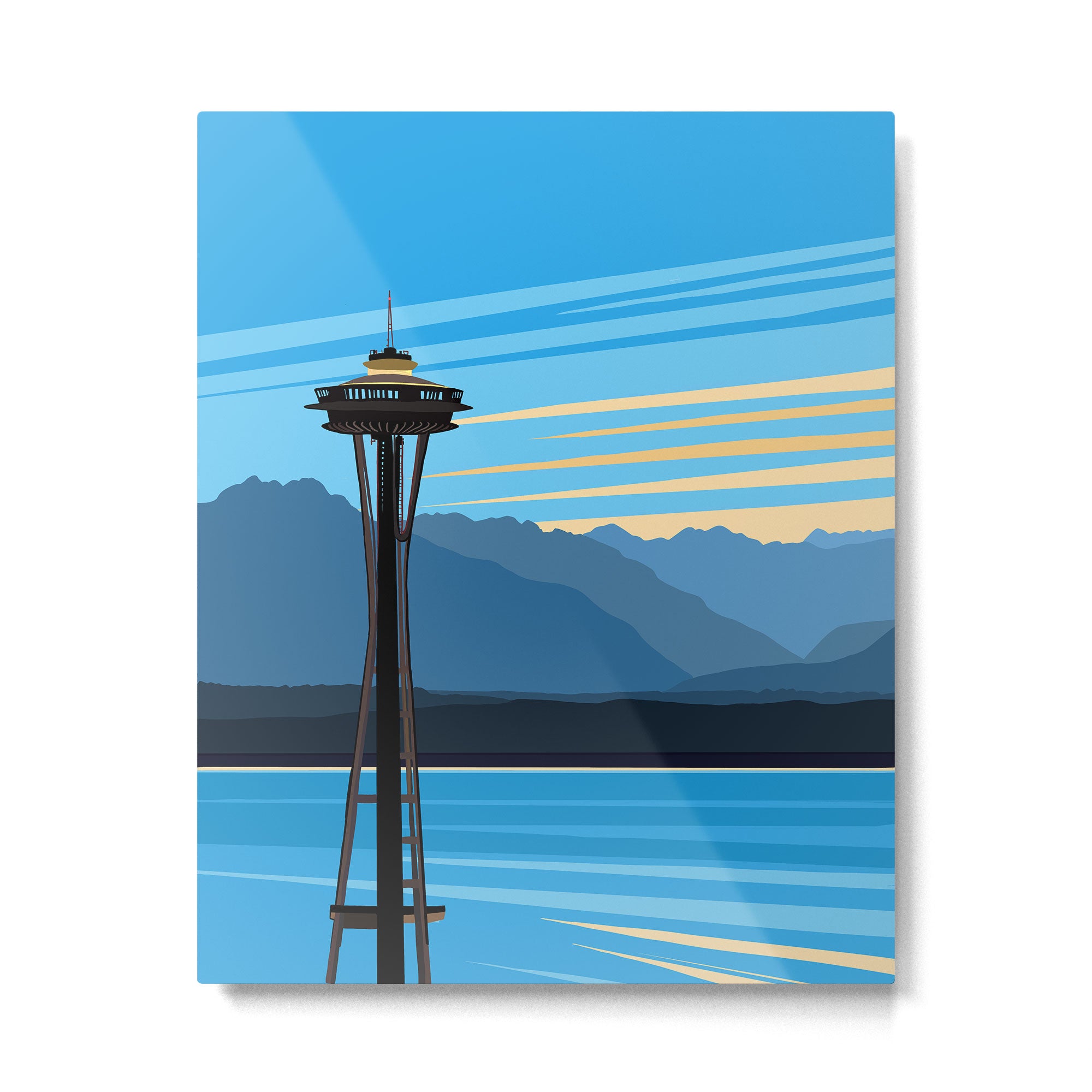 Blue Pearl Metal Print Gallery Image 4