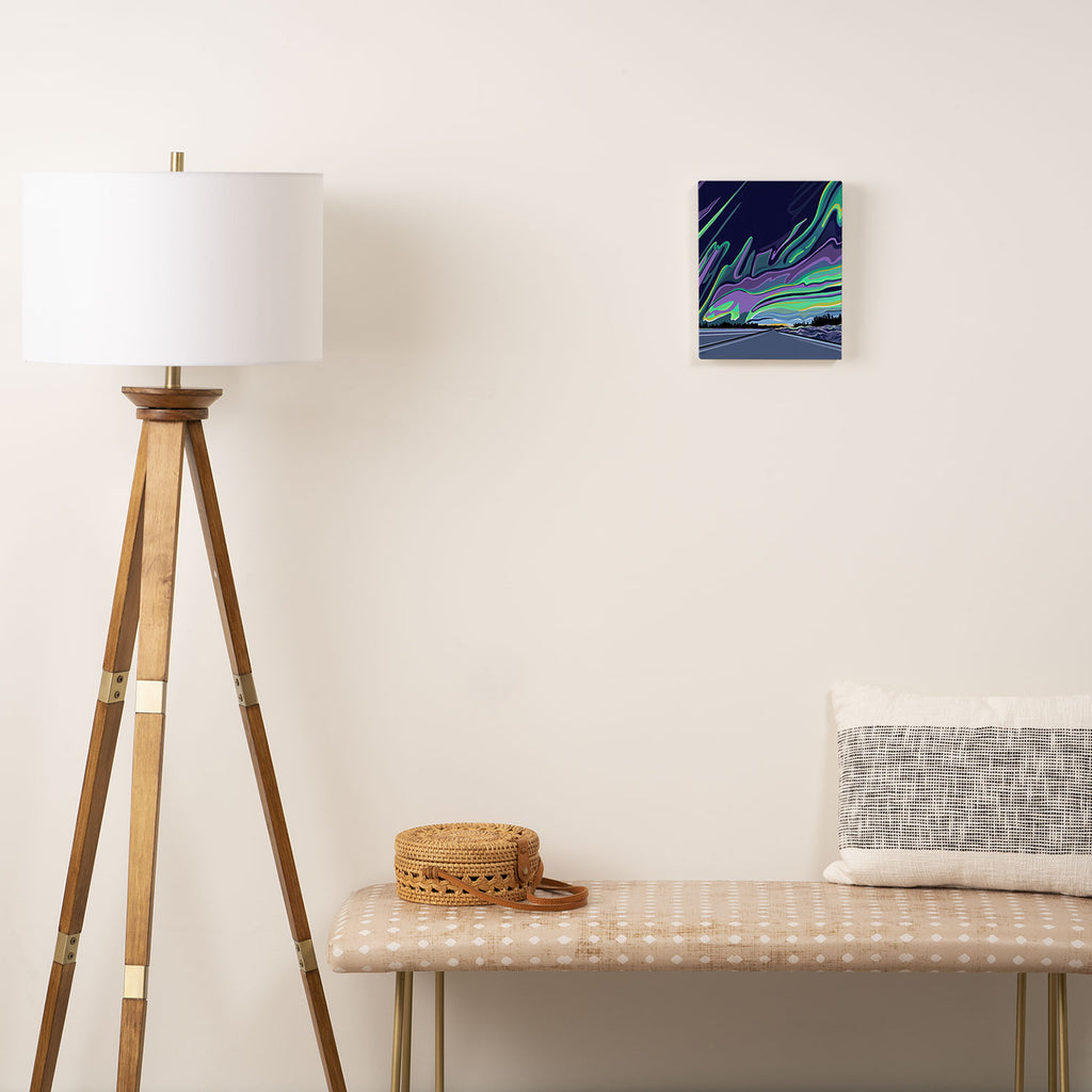 Road to Aurora Canvas Print Gallery Image 2