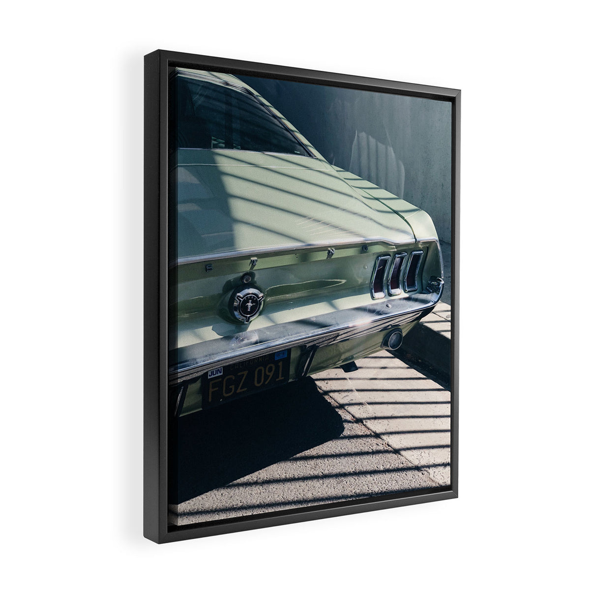 Parallel Framed Canvas Print Gallery Image 2