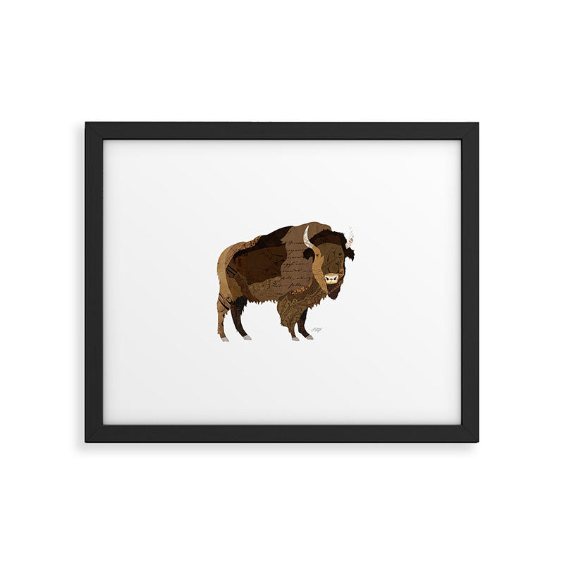 Buffalo Collage Framed Art Print Gallery Image 6