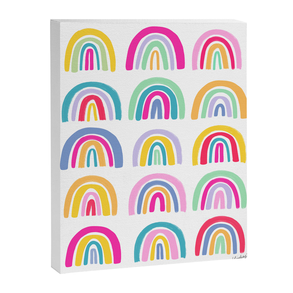 Colorful Rainbows Canvas Print Gallery Image 6