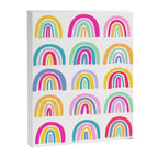 Colorful Rainbows Canvas Print Gallery Image 6