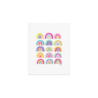 Colorful Rainbows Art Print Gallery Image 1