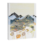 Daisy Mountain - Art Collage Canvas Print Gallery Image 6