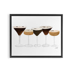 Espresso Martinis Framed Canvas Print Gallery Image 12
