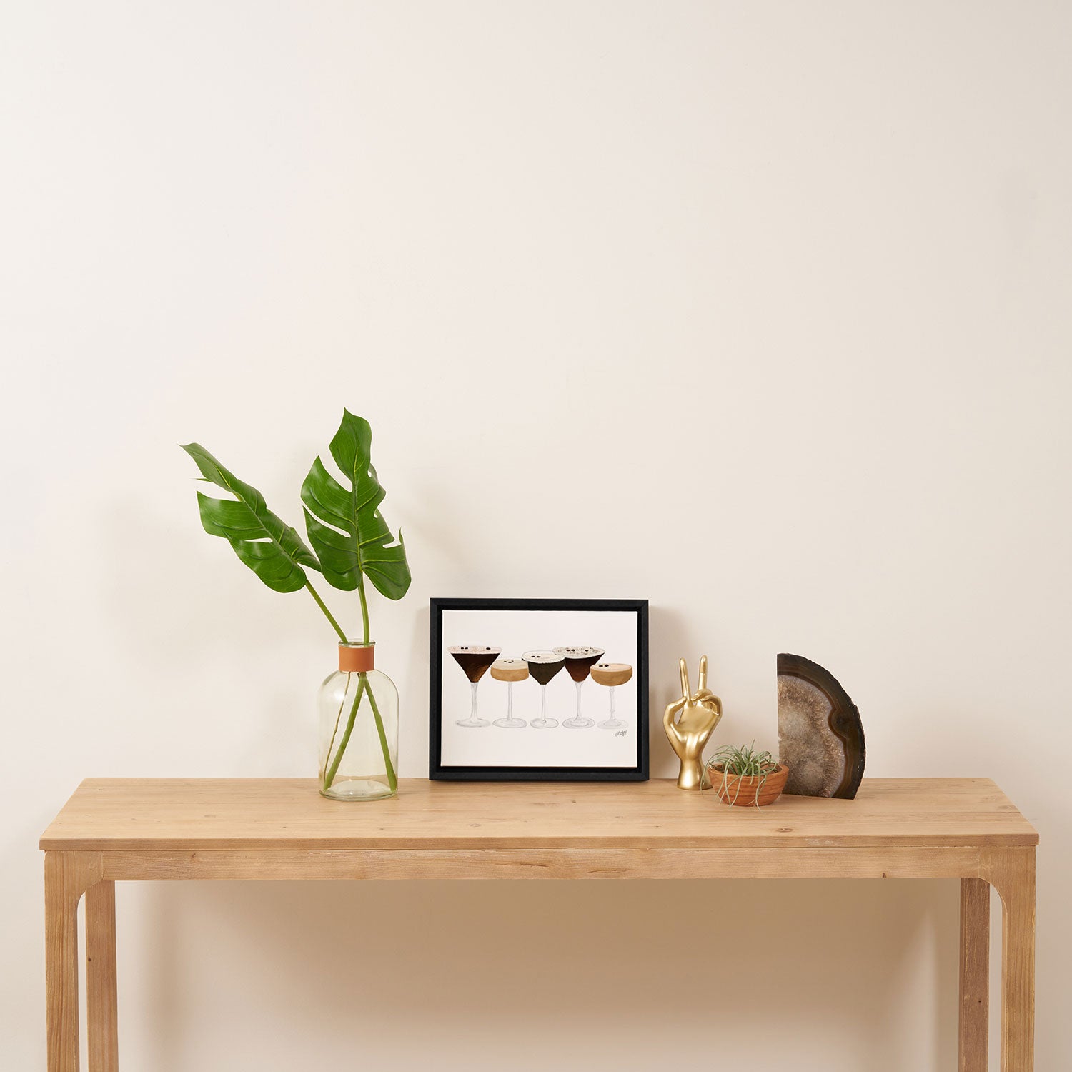 Espresso Martinis Framed Canvas Print Gallery Image 4